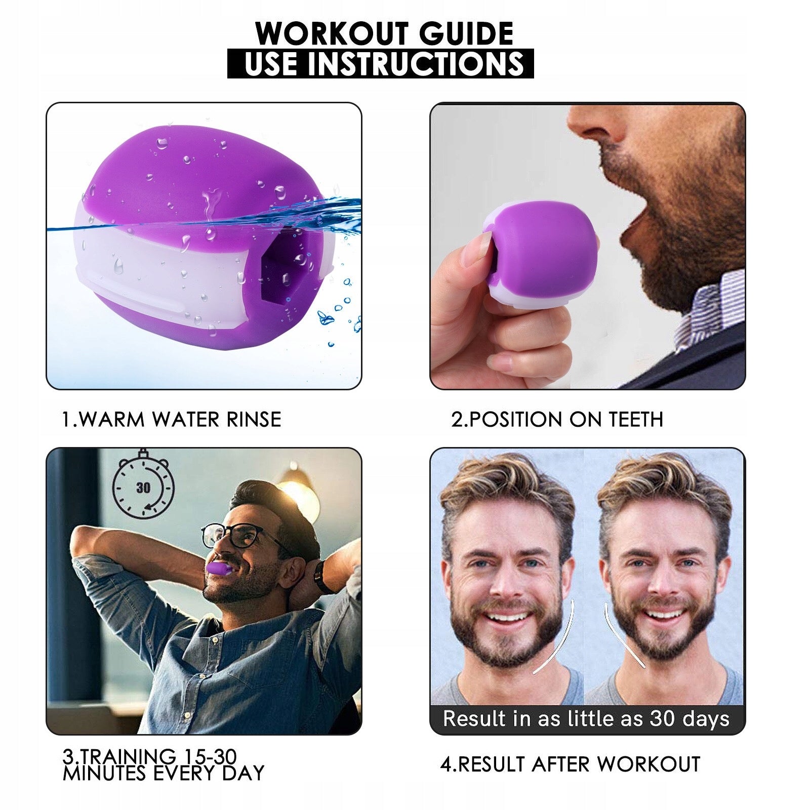 JAWLINE 3 pcs 14-22 kg JAW TRAINER MuscleForge Brand MuscleForge