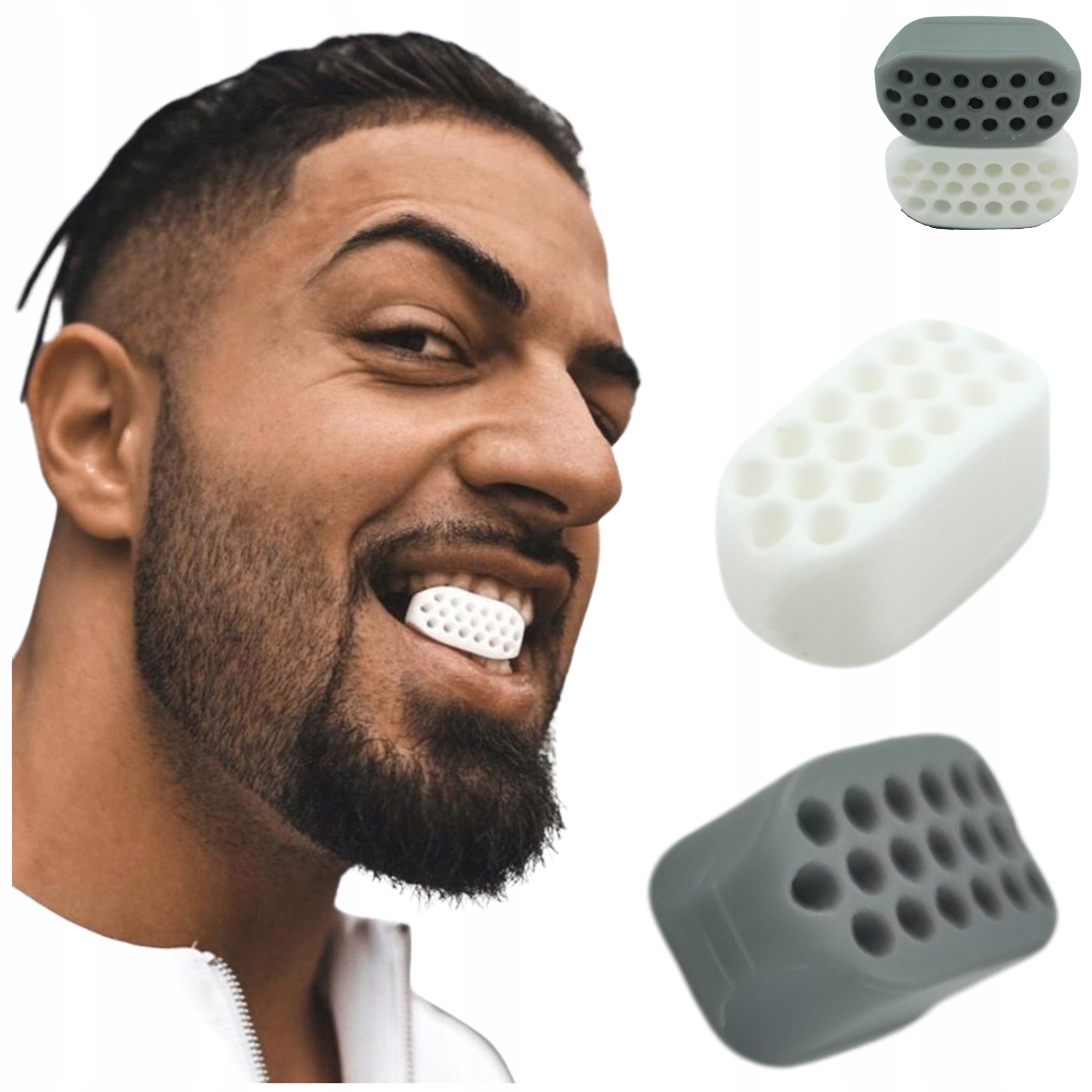 JAWLINE JAW FACE JAWLINE MUSCLE EXERCISE RUBBER Face Modeling 2st