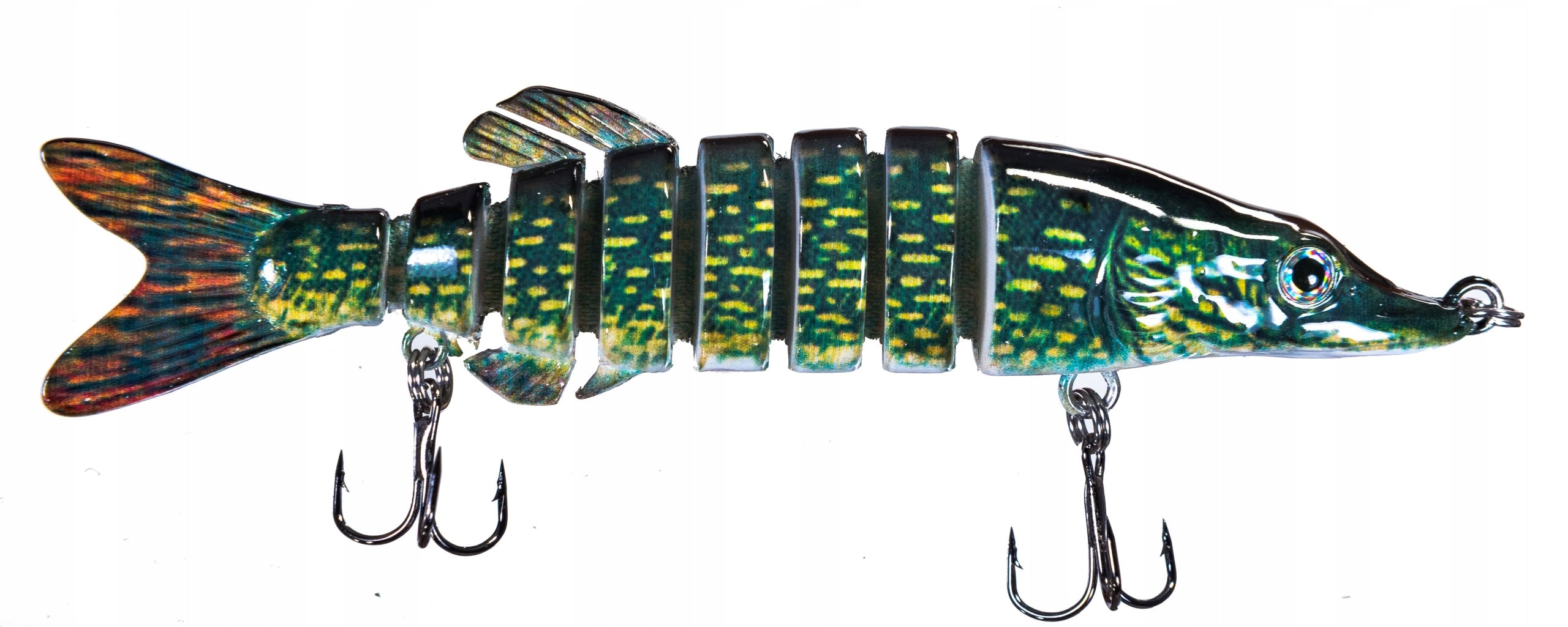 JAXON Spinning Rod Set for Pike Reel Braid Wobbler Rod construction type segmented