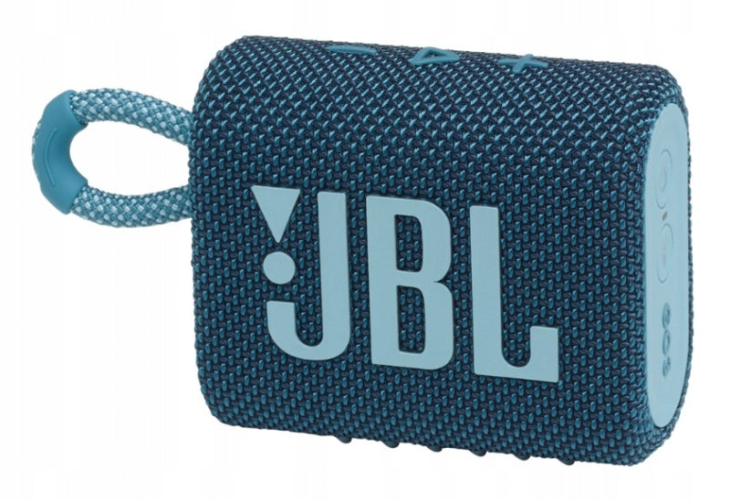 JBL GO 3 speaker (blue, wireless)