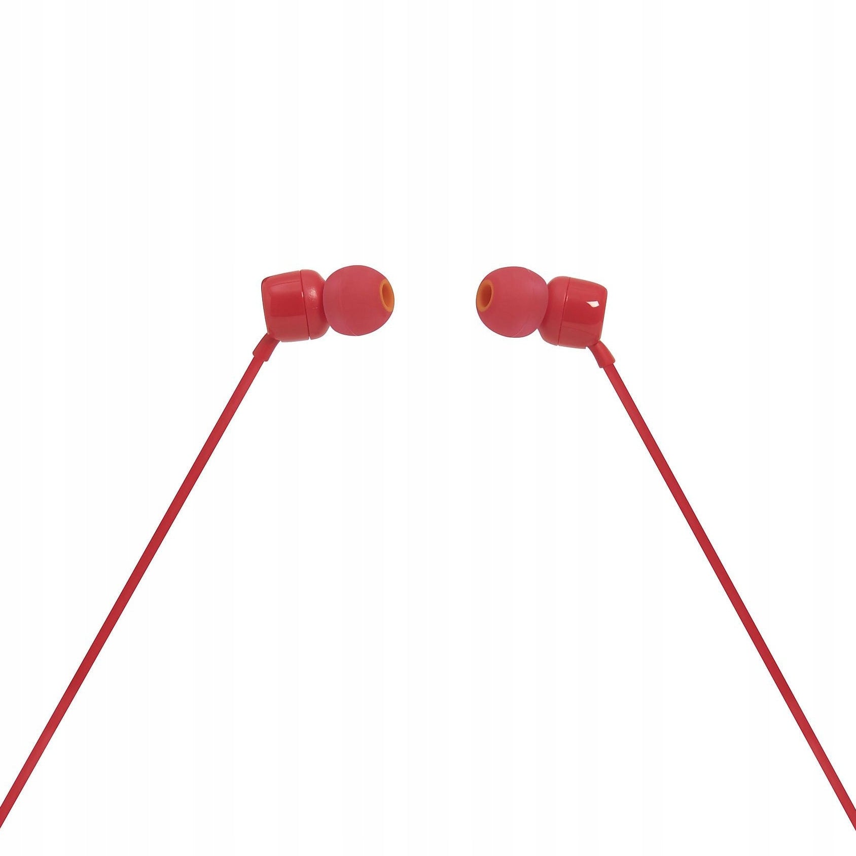 JBL light wired in-ear headphones with 3,5mm cable and microphone Manufacturer code JBLT160RED