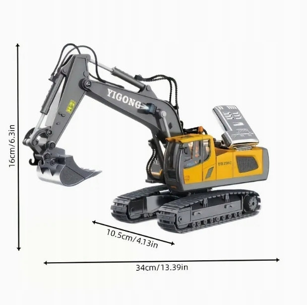 JCB Remote Controlled Excavator Toy for Gift Large Machine Packaging status original