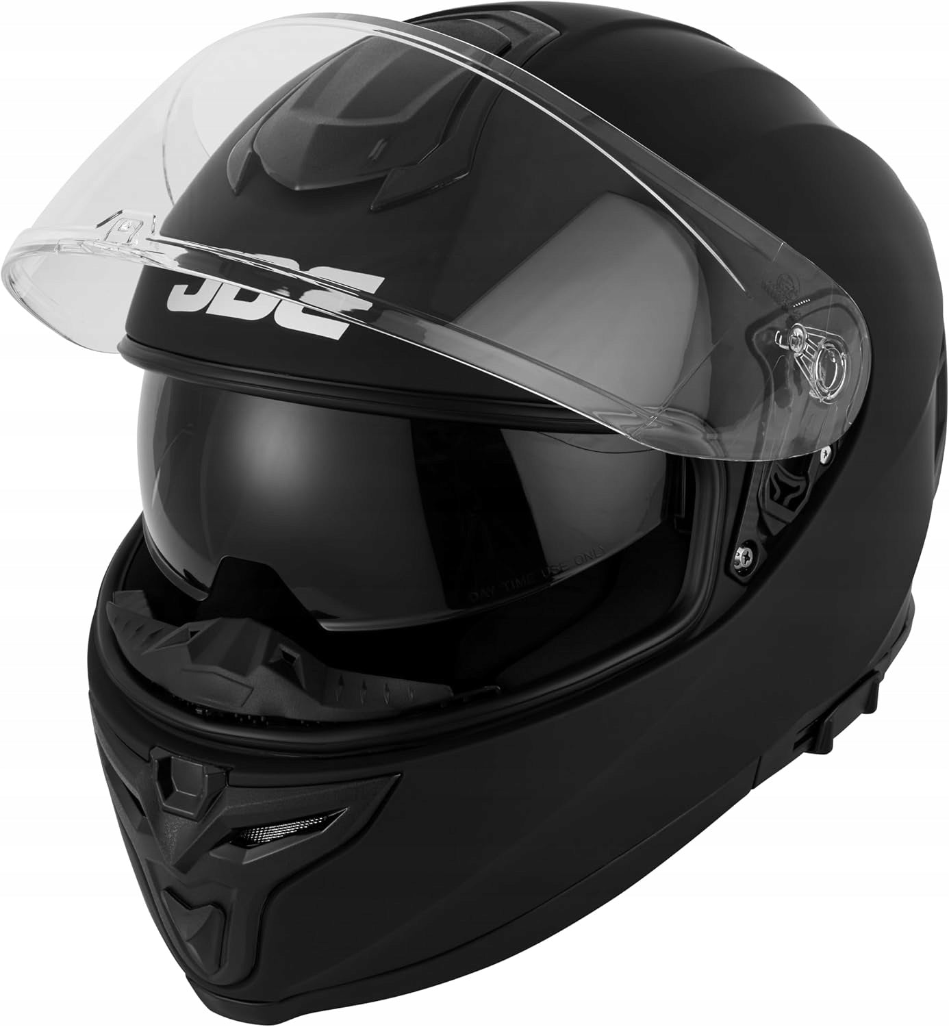 JDC Full face motorcycle helmet ECE 22.06, SABRE black L 59-60 cm