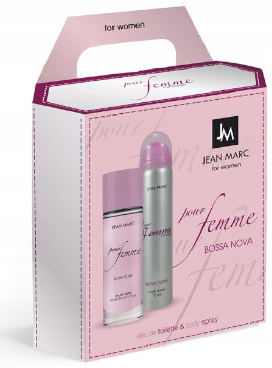 JEAN MARC Bossa Nova - Gift Set EDT 50 ml + Balm