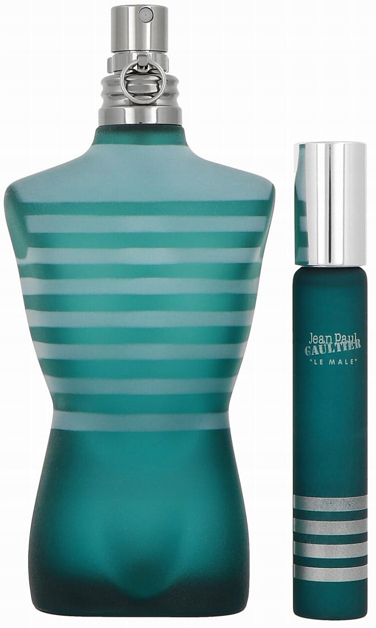 JEAN PAUL GAULTIER LE MALE EDT 125ML + 20ML ORIGINAL Packaging status original
