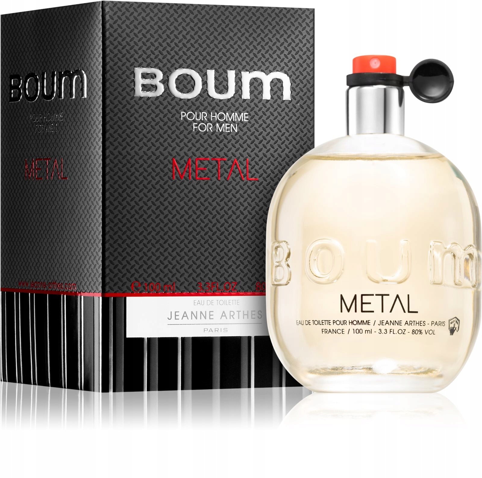 JEANNE ARTHES BOUM HOMME METAL EDT 100ML