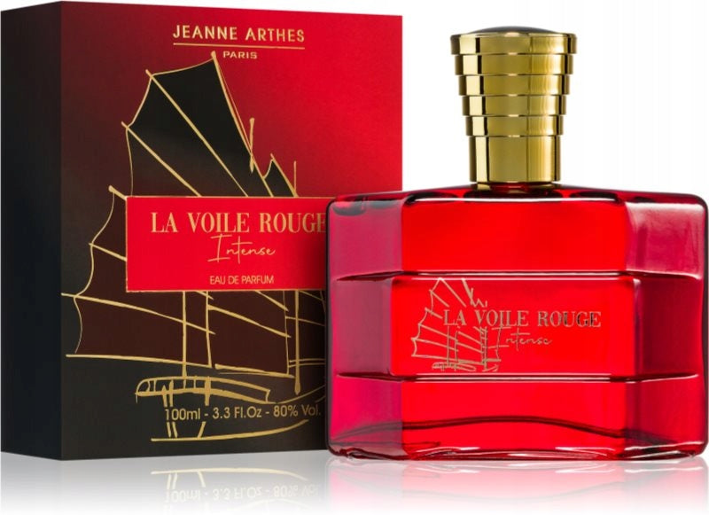 JEANNE ARTHES LA VOILE ROUGE INTENSE EAU DE PARFUM 100ML FOR MEN