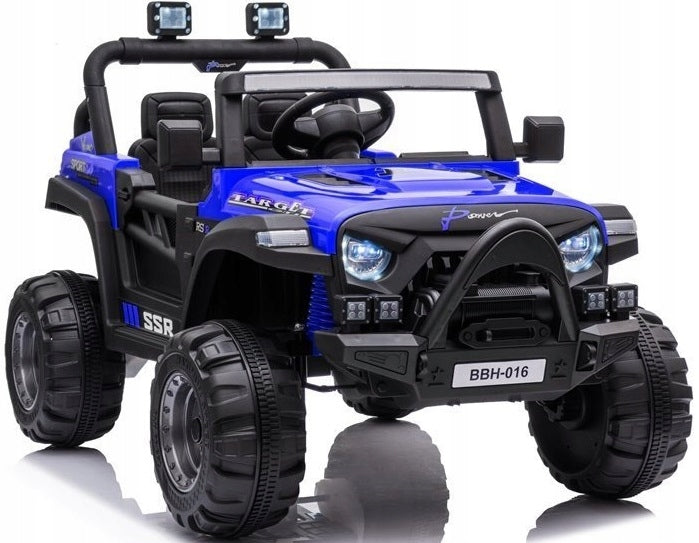 JEEP AUTO BATTERY OPERATED LEATHER SOFT EVA WHEELS PILOT SOFT SEAT 4x4 Manufacturer code BBH-016