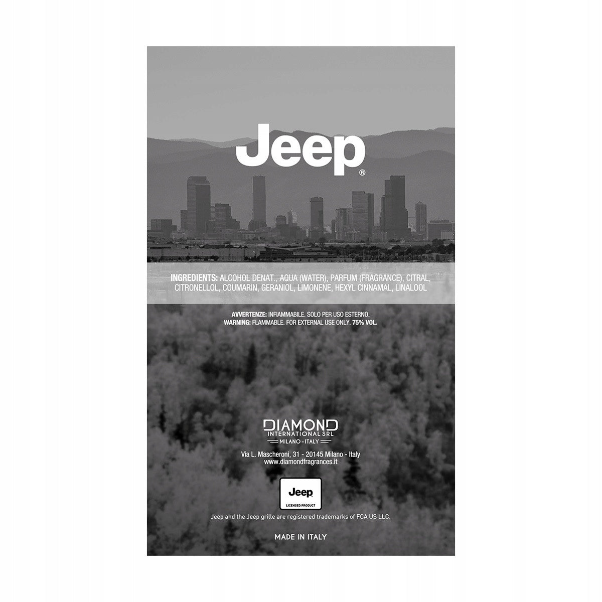 JEEP Freedom Eau de toilette for men 100 ml