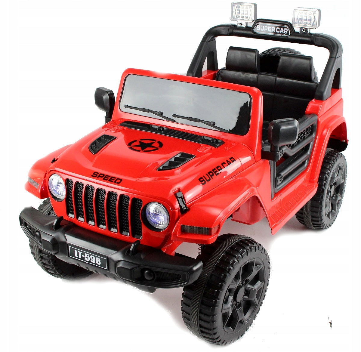 JEEP LT Off Road 4x4,4 Engines, Battery Operated Car, 4 Shock Absorbers, 12v9ah Packaging status original