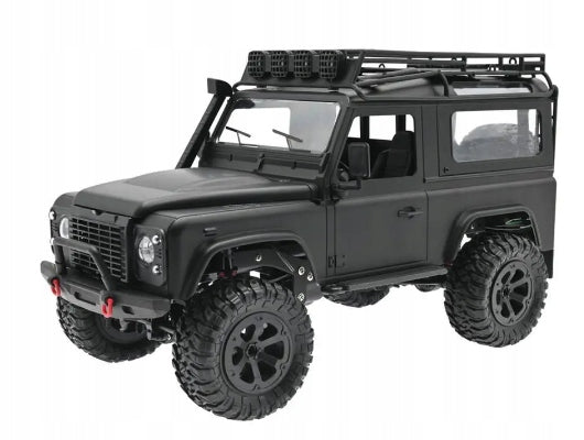 JEEP OFFROAD RC LAND ROVER REMOTE CONTROLLED VEHICLE CAR BLACK