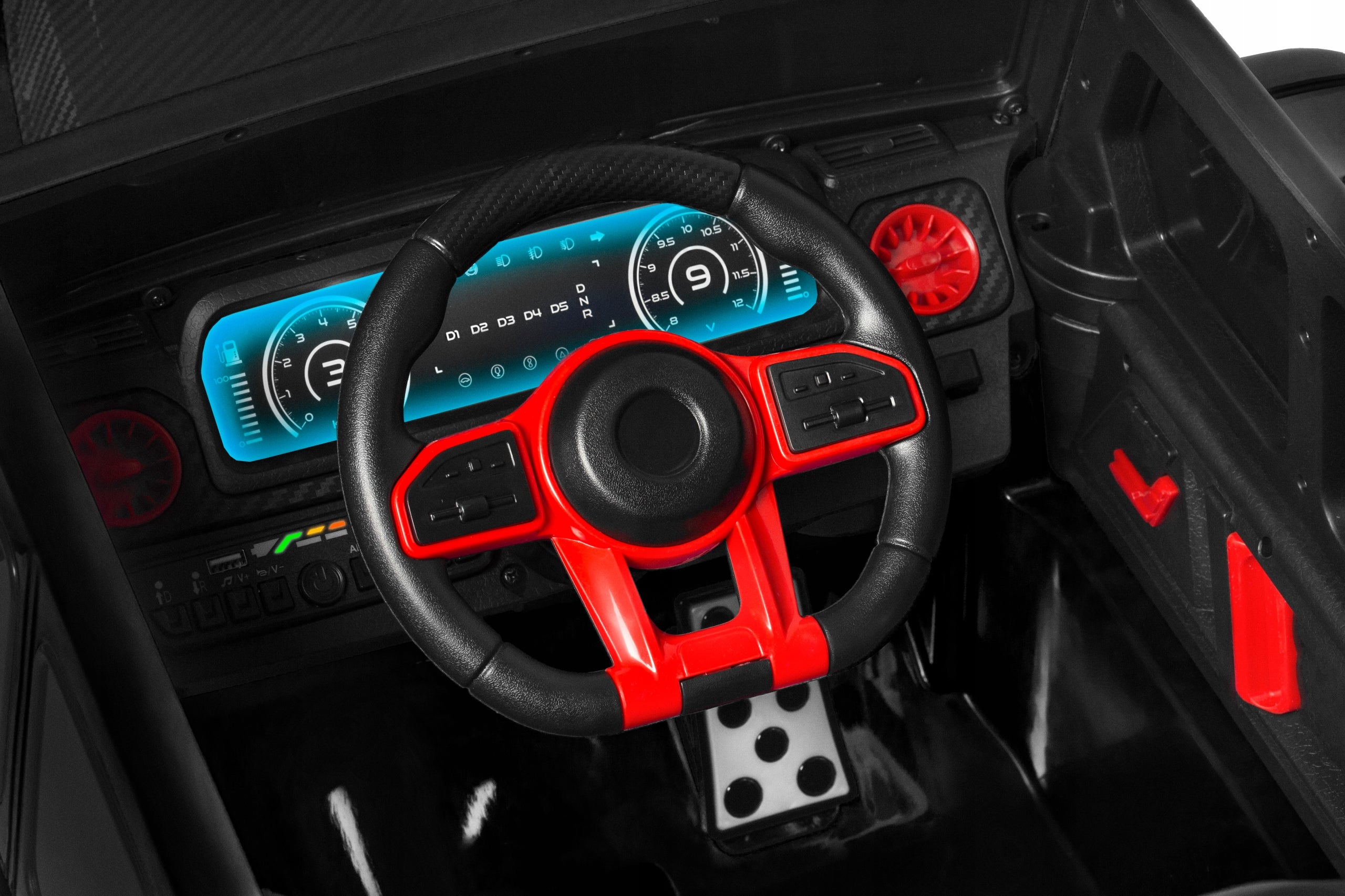 JEEP SPORT 4X4 CARBON EDITION car with Full LED Alcantara EVA battery Kid's age 3＋ years