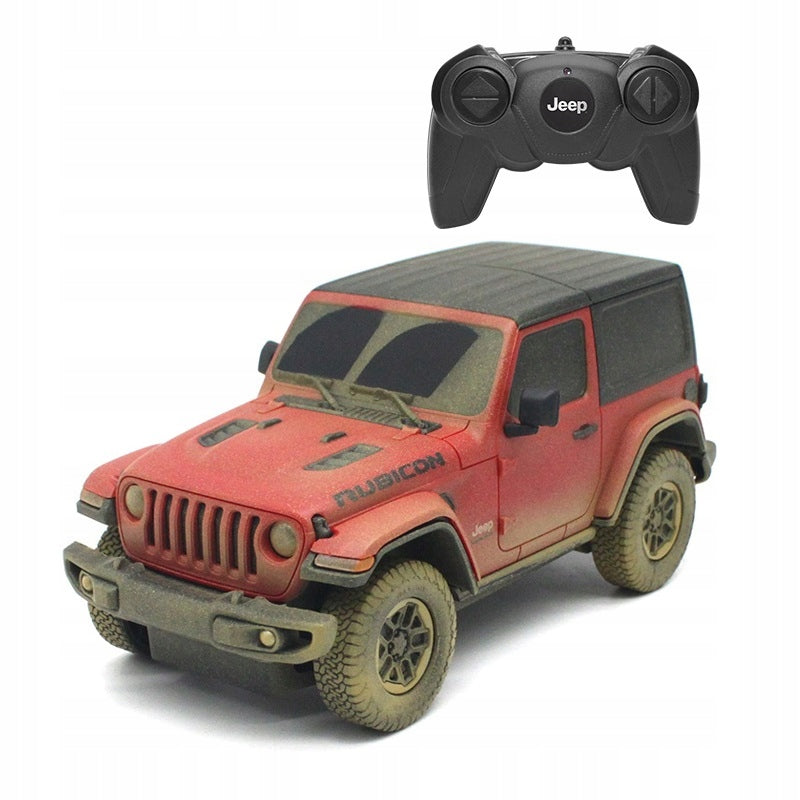 JEEP Wrangler Rubicon R/C scale 1:24 Rastar 79500-4 Muddy version car Brand Rastar