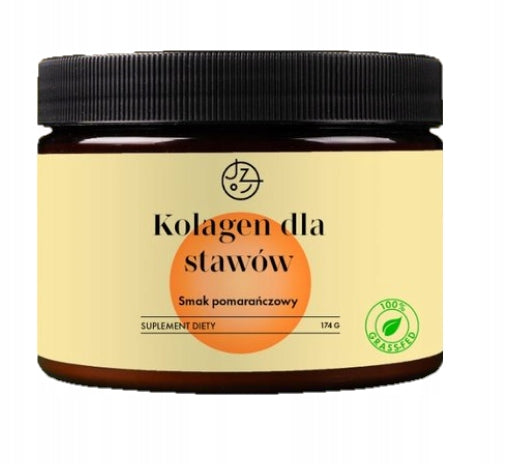 JEMY ZDROWO Beef collagen hydrolyzate for healthy joints orange flavor