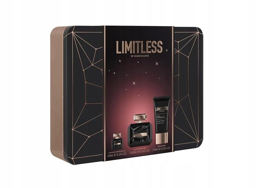 JENNIFER LOPEZ LIMITLESS COSMETICS SET 100ML + 10ML edp