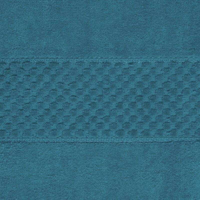 JESSI 60x90 Turquoise Bathroom Rug Length 90 cm