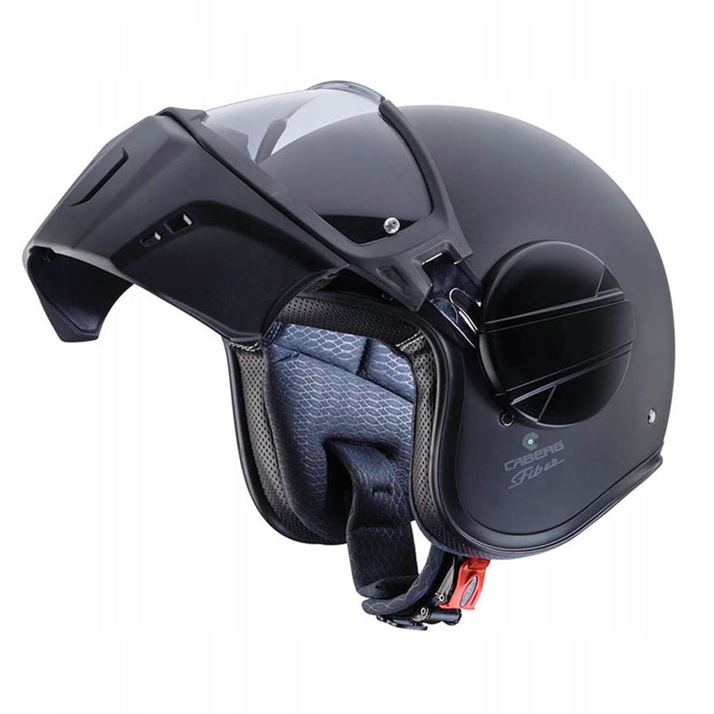 JET HELMET CABERG GHOST X SOLID BLACK MAT XL Size S