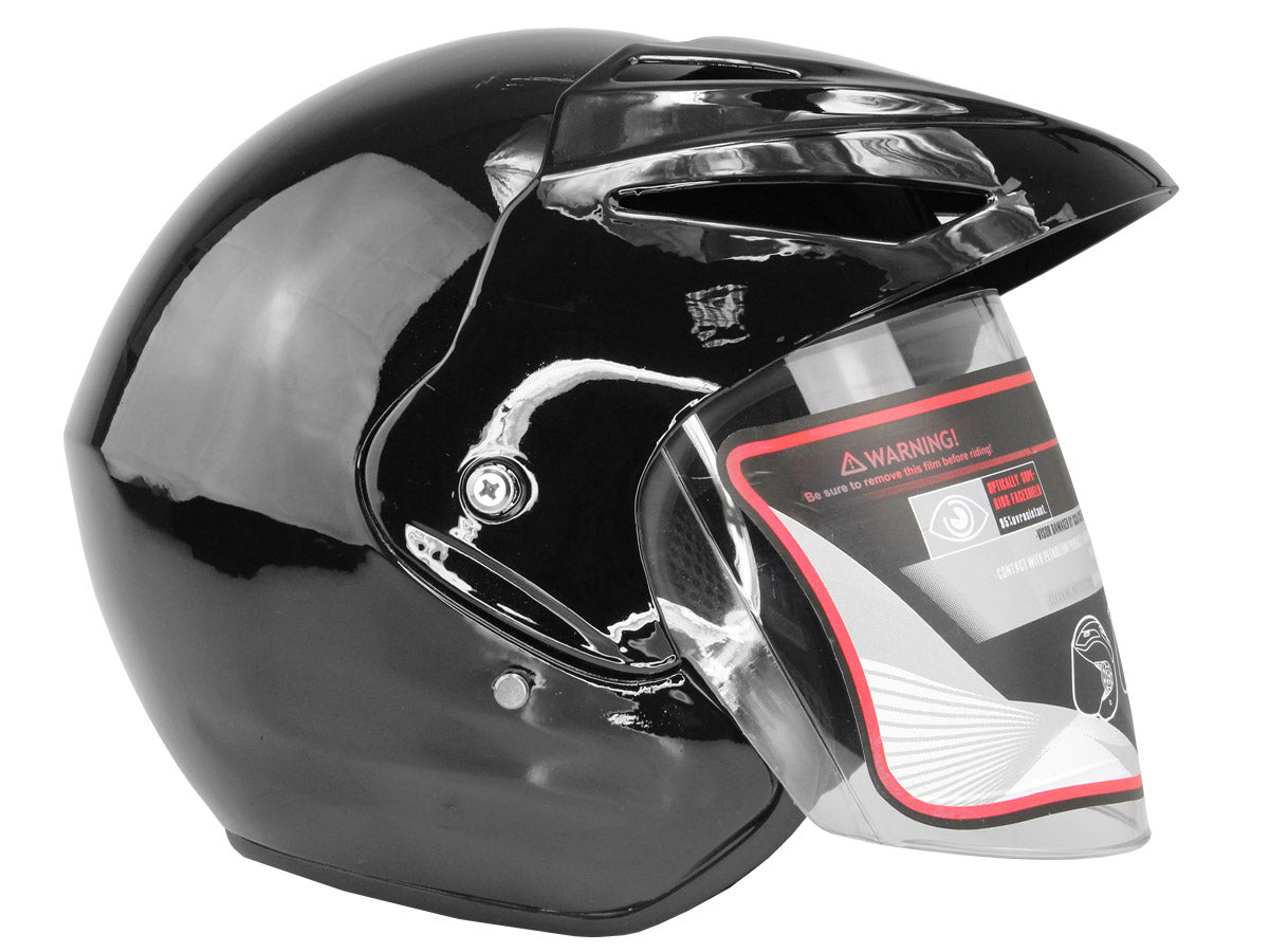 JET WL701 OPEN HELMET SCOOTER BLACK L APPROVAL Manufacturer Zipp