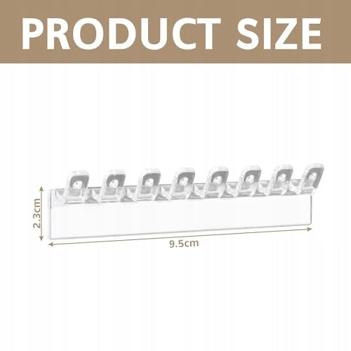 JEWELRY STAND PLASTIC ORGANIZER NECKLACES EARRINGS GIFT Manufacturer code Bez marki