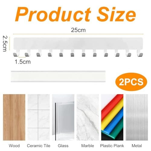 JEWELRY WALL CHAIN HOLDER ORGANIZER WHITE GIFT FOR HOME Manufacturer code Nieoznaczona