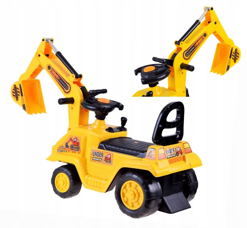 Mobilbagger, gelb 