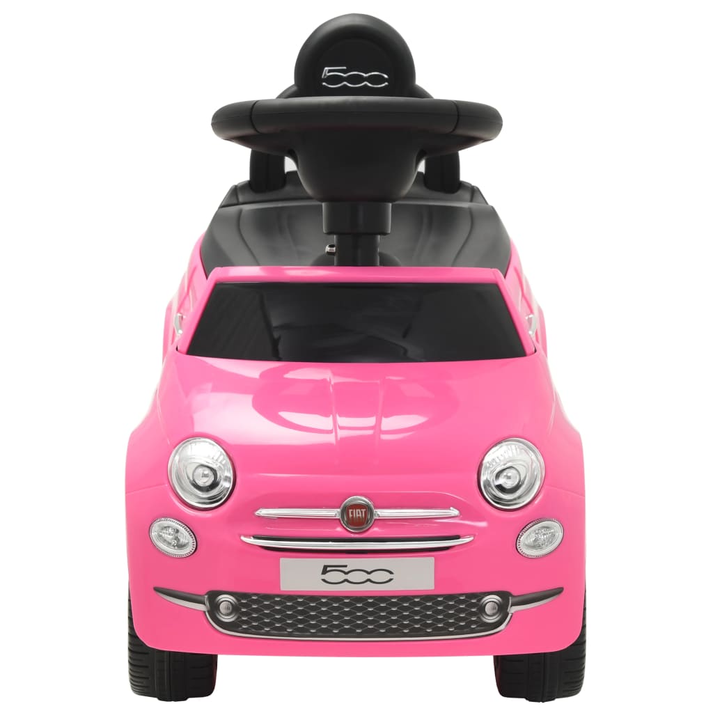 Fiat 500 Rutschauto, rosa 