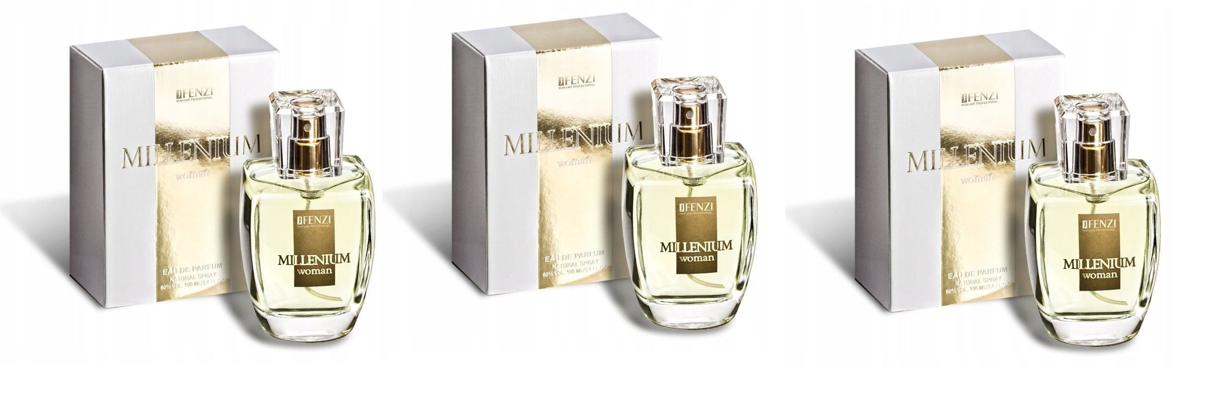 JFENZI Millenium Woman - Perfumed Water, 100 ml + Freebie Manufacturer code 56