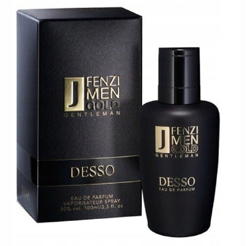 JFenzi DESSO Gold Gentleman Eau de Parfum for men 100 ml