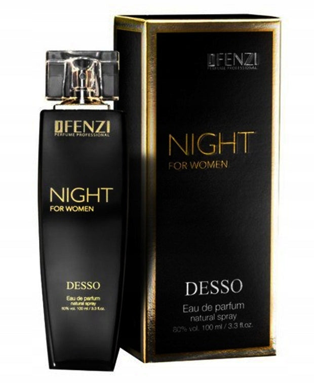 JFenzi DESSO NIGHT Eau de Parfum for women 100ml