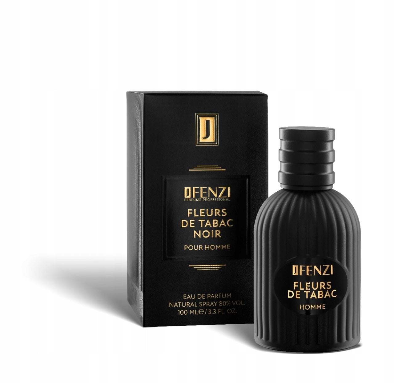 JFenzi FLEURS DE TABAC NOIR POUR HOMME 2x100ml EDP Brand JFenzi