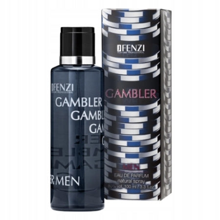JFenzi Gambler 2x100ml Men's Eau de Parfum Brand JFenzi