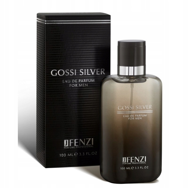 JFenzi Gossi Silver 100ml Eau de Parfum + Freebie
