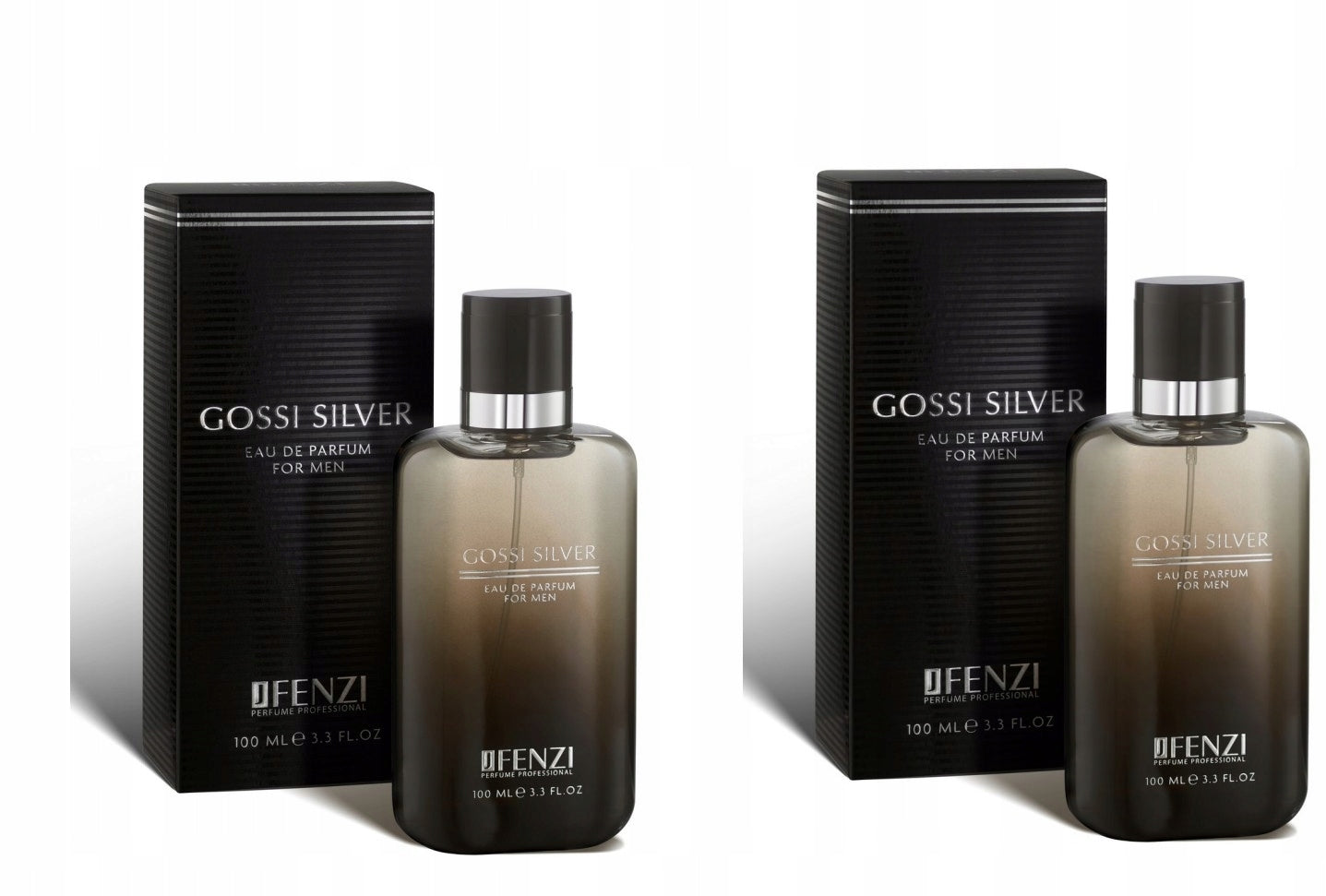 JFenzi Gossi Silver 2x100ml Eau de Parfum