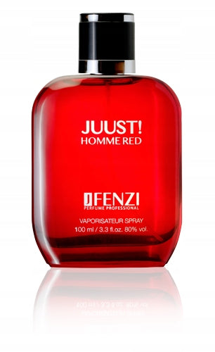 JFenzi JUUST Eau de Parfum! HOMME RED Packaging status original