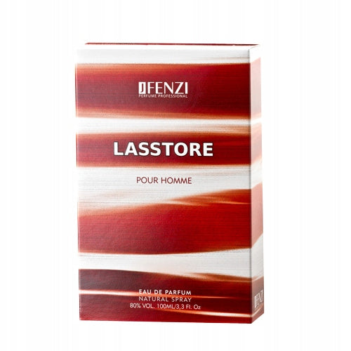 JFenzi Lasstore Pour Homme Red Men 100ml Product weight with unit packaging 0.3 kg