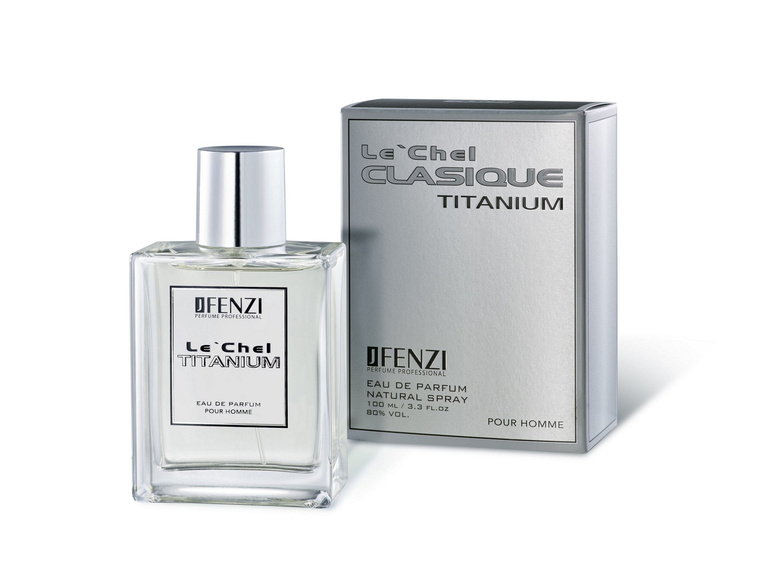 JFenzi Le'Chel Clasique Titanium 100 ml Eau de Parfum