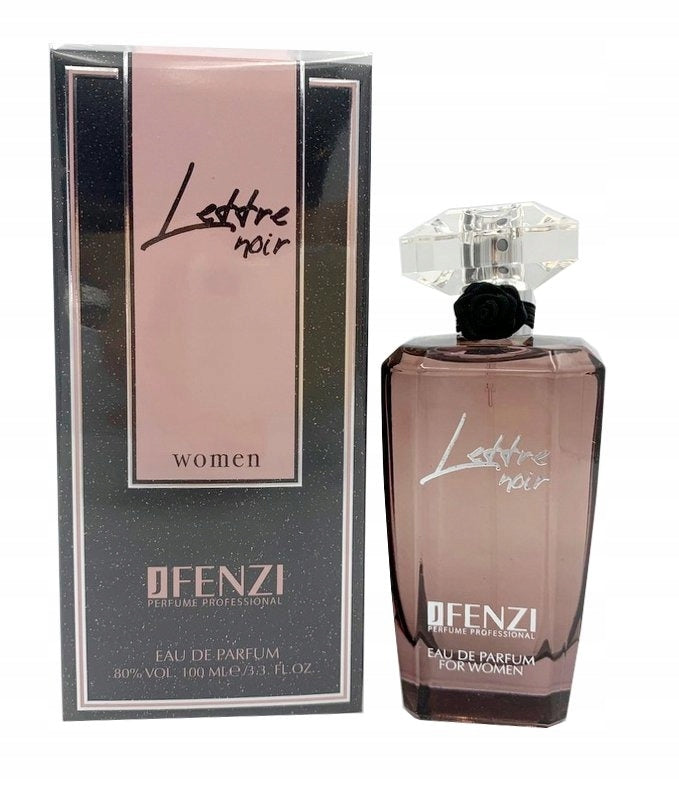 JFenzi Lettre Noir Eau de Parfum for women100ml Manufacturer code 5902539680621