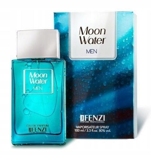 JFenzi MOON WATER MEN 2x100ml Eau de Parfum Brand JFenzi