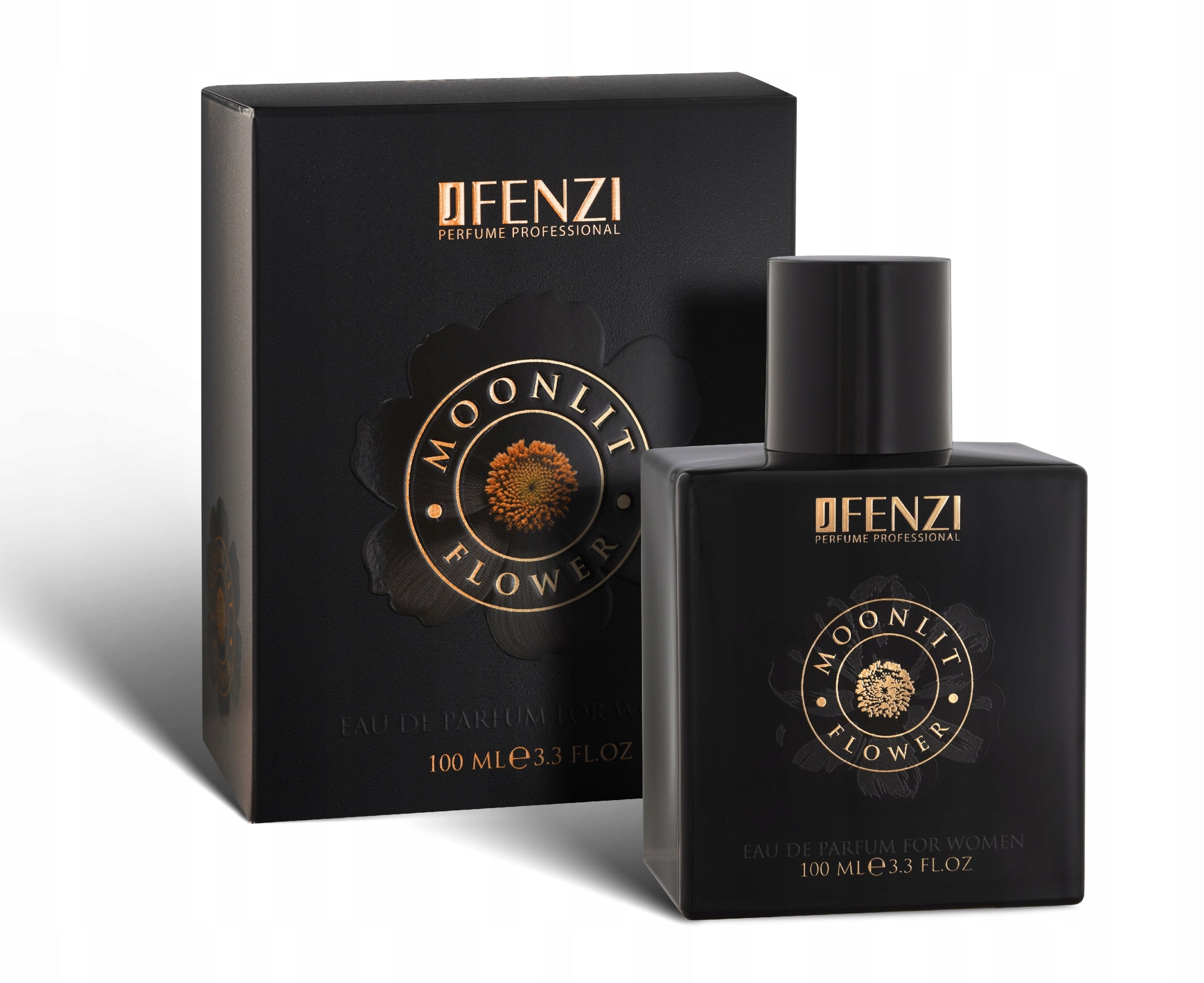 JFenzi Monolith Flower 100ml Eau de Parfum gardenia jasmine tonka musk