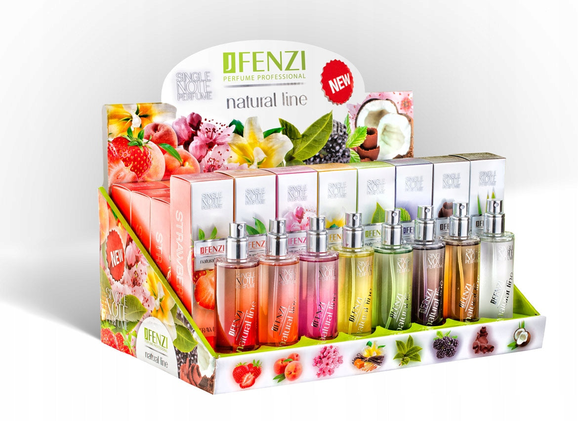 JFenzi Natural Line GREEN TEA & NECTARINE 50ml Eau de Parfum Brand JFenzi