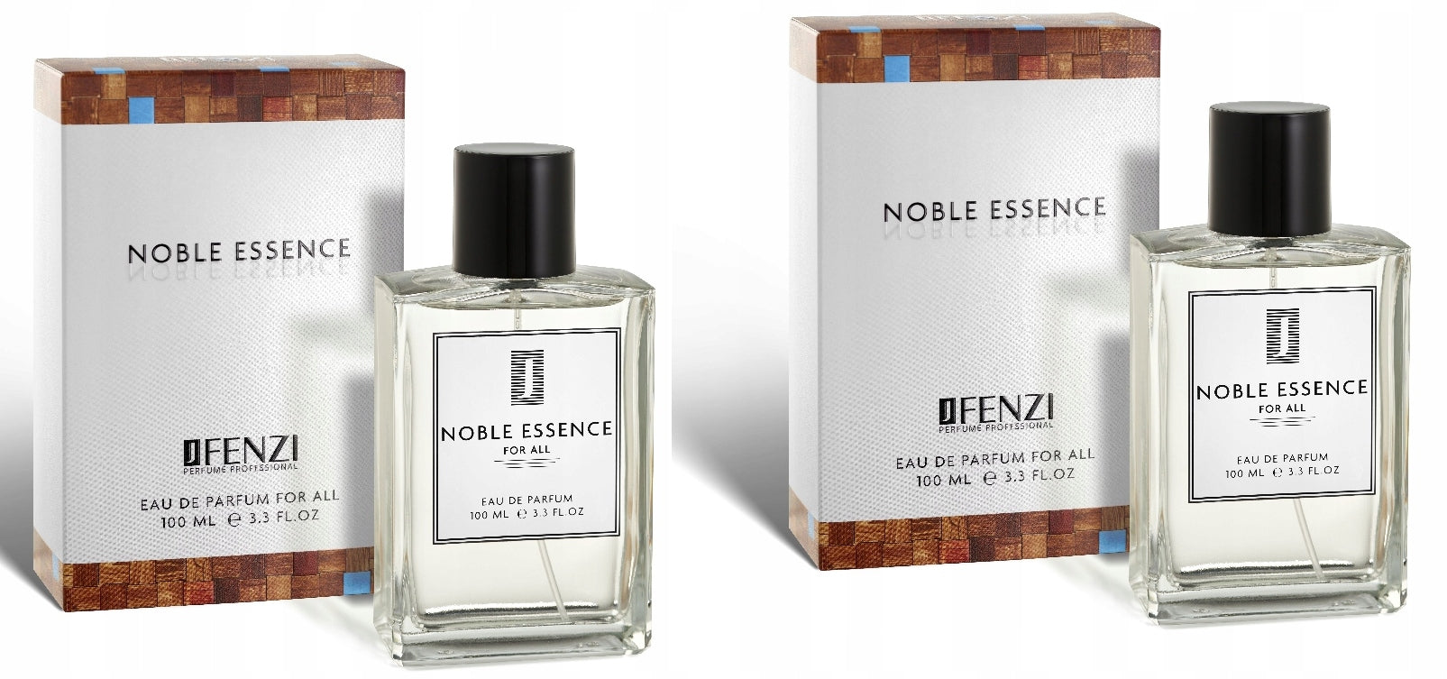 JFenzi Noble Essence 2x100ml Eau de Parfum for Unisex