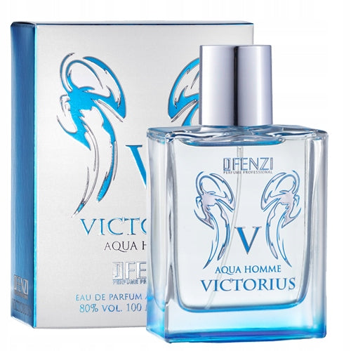 JFenzi, Victorius, Aqua Homme, Eau de Parfum for men EDP 100ml Packaging status original