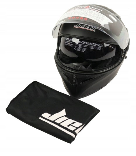JIEKAI Motorcycle helmet with blend L 59-60cm