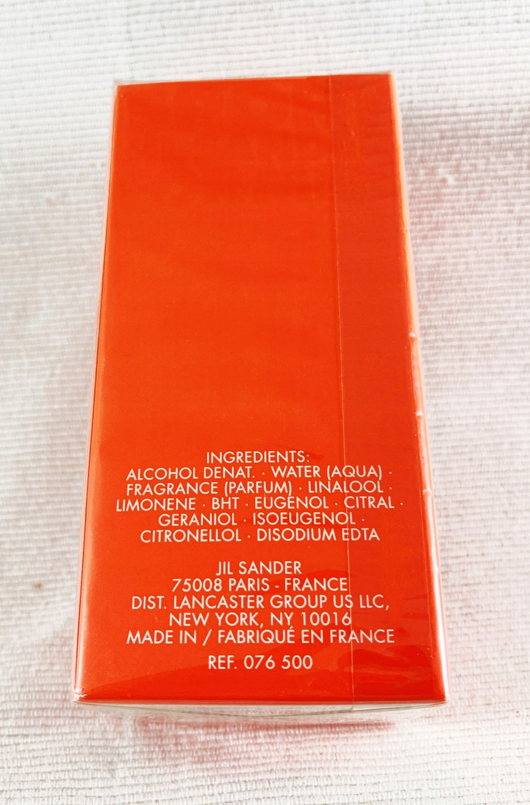 JIL SANDER SPORT FOR MEN 50 ML EAU DE TOILETTE UNIQUE Manufacturer code 3414200765008