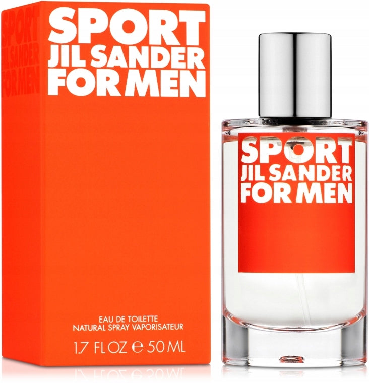 JIL SANDER SPORT FOR MEN 50 ML EAU DE TOILETTE UNIQUE
