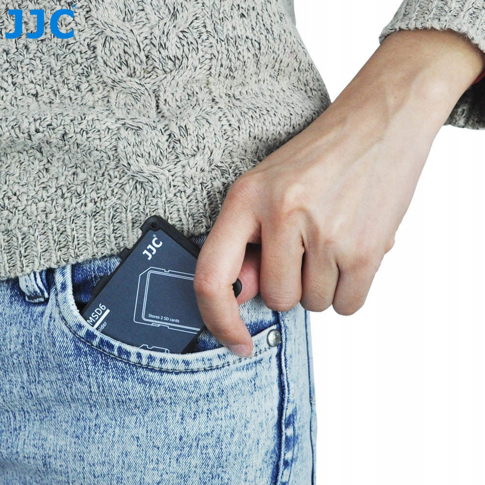 JJC Držák paměťových karet je vhodný pro 2 karty SD + 4 karty Micro SD Manufacturer JJC