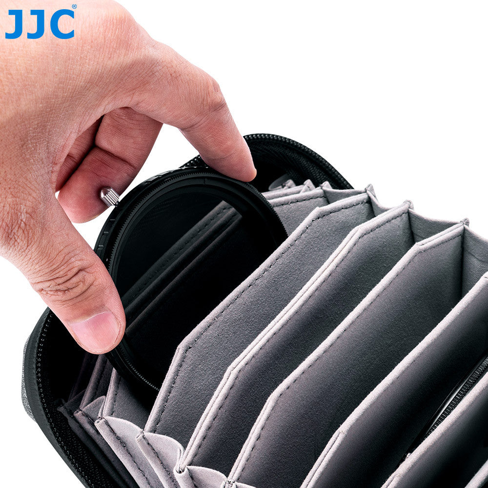 JJC FP-K10 GRAY Pouzdro na 10 ks filtrů do velikosti 95 mm Manufacturer JJC