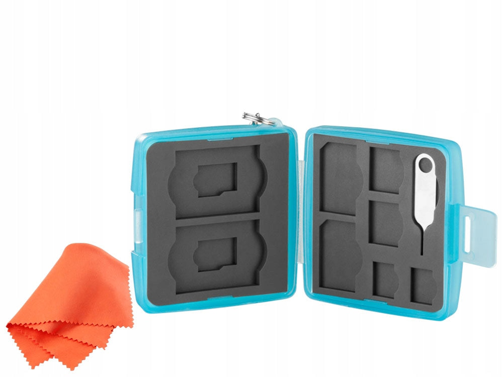 JJC MC10B card case for SD and SIM cards