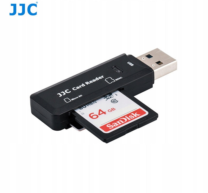 JJC čtečka SD a microSD karty USB 3.0 Kind universal