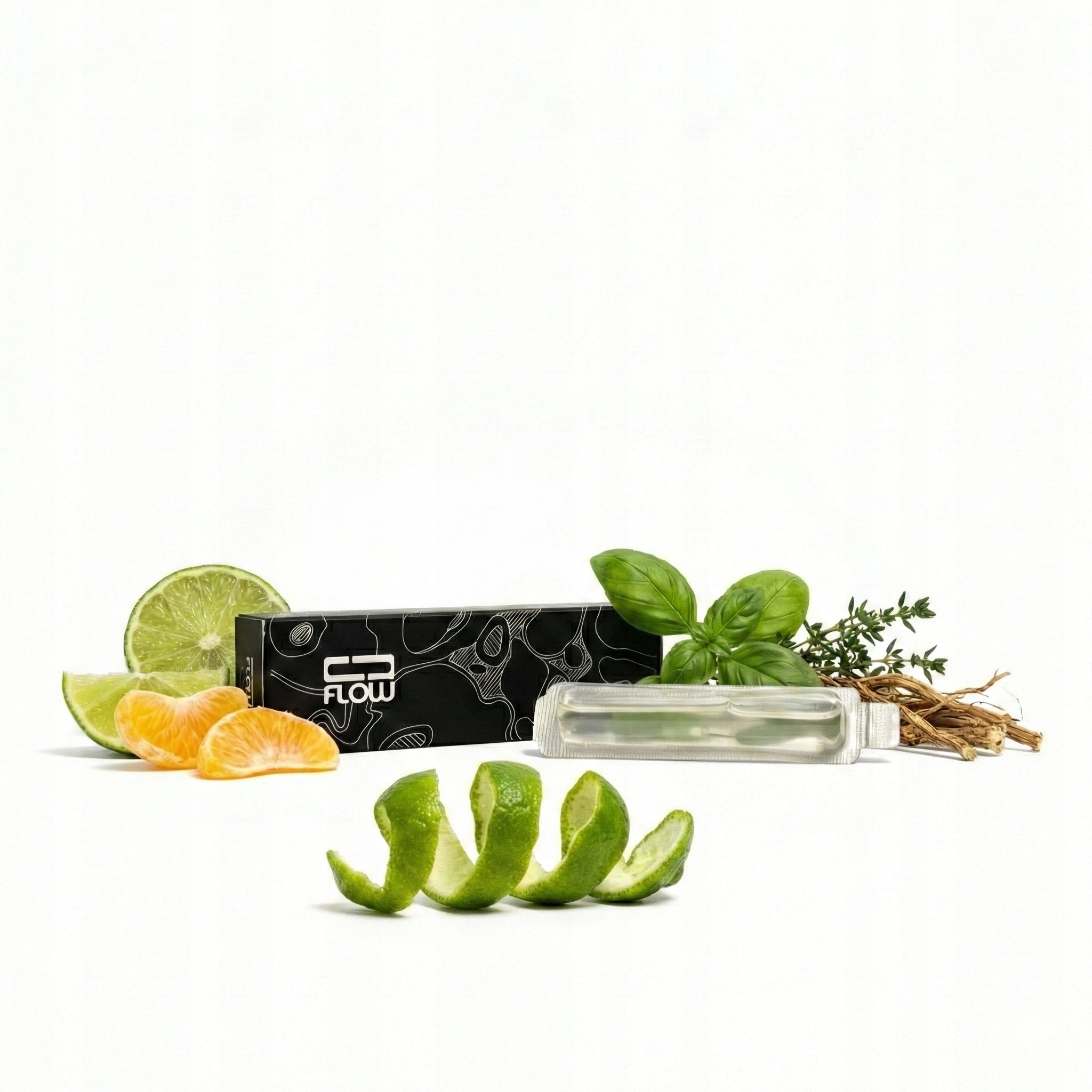 JJFLOW FRAGRANCE CARTRIDGE FOR CAR LIME BASIL MANDARIN 30 DAYS DIFFUSER Packaging status original